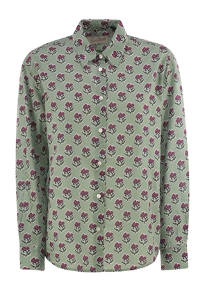 MC2 Saint Barth Meredith floral-print shirt - Green