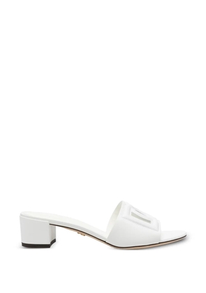 Dolce & Gabbana Pre-Owned Millennials leather sandals - White