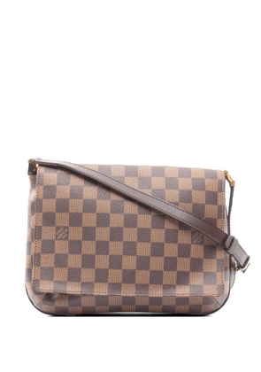 Louis Vuitton Pre-Owned Musette Tango Damier Ebene shoulder bag - Brown