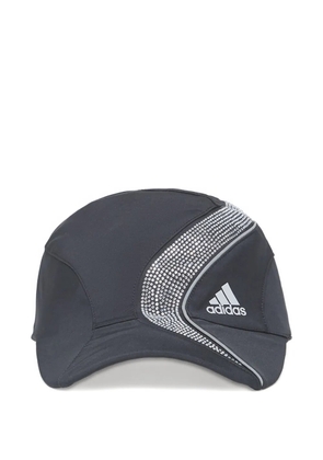 adidas rhinestones-emebllished baseball cap - Grey