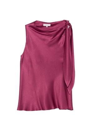 Antonelli Cloe knot-detail blouse - Purple