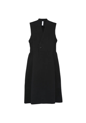 CFCL buttoned sleeveless long vest - Black