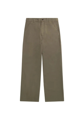 Norse Projects button patch trousers - Green