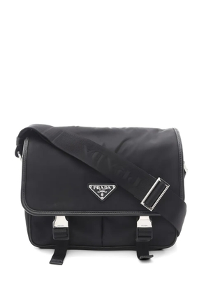 Prada Pre-Owned 2010s logo-detail shoulder bag - Black