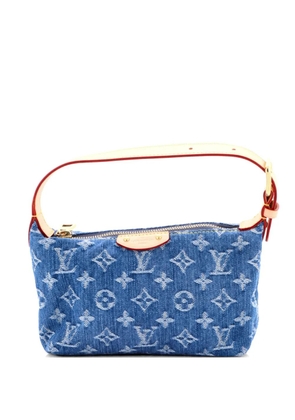 Louis Vuitton Pre-Owned Hills Pochette LV Remix Monogram Denim shoulder bag - Blue