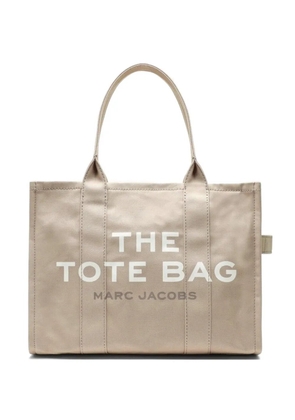 Marc Jacobs large The tote canvas tote bag - Neutrals