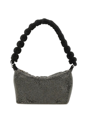 Kara knotted-handle tote bag - Silver