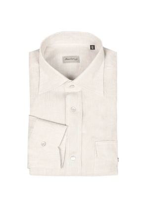 SARTORIO NAPOLI button pocket shirt - Neutrals