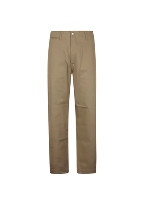 Edwin wide-leg trousers - Brown