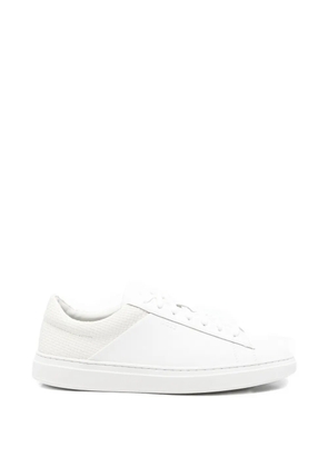 BOSS lace-up sneakers - White