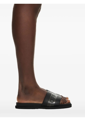 Off-White Industrial Belt logo sandals - Black