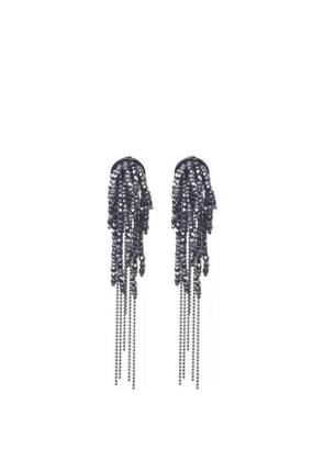 Peserico beaded drop earrings - Silver