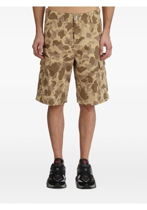 Carhartt WIP camouflage cargo shorts - Neutrals