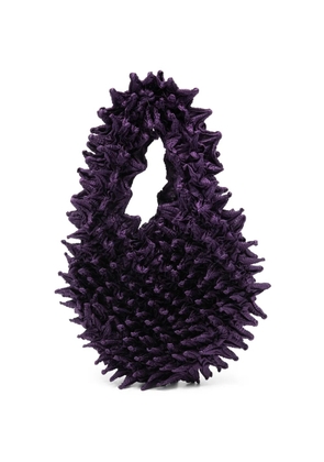 BUNZABURO KYOTO ruched mini bag - Purple