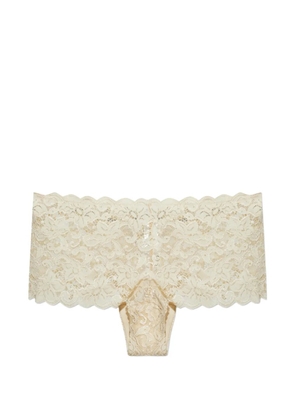 Hanro Moments lace briefs - Neutrals