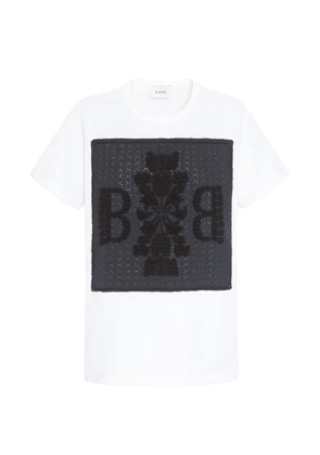 Barrie logo-patch T-shirt - White