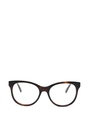 Chloé Eyewear round-frame glasses - Brown