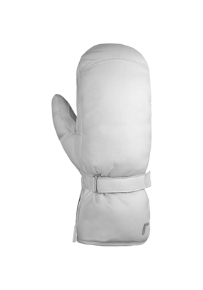 REUSCH buckle strap mittens - White