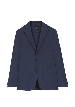 BOSS button-fastening blazer - Blue