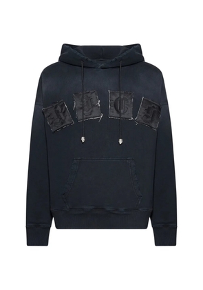 John Richmond appliqué hoodie - Black
