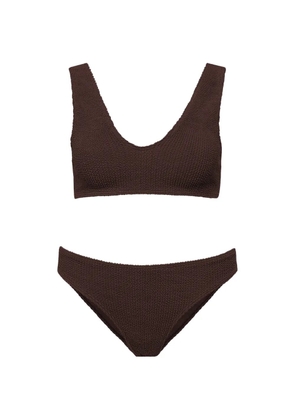 Sorbet Island Noa textured bikini - Brown