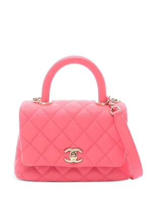 CHANEL Pre-Owned 2020-2021 Coco Handle handbag - Pink