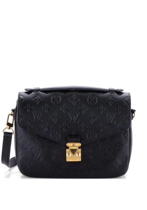 Louis Vuitton Pre-Owned Pochette Metis Monogram Empreinte Leather crossbody bag - Black
