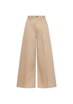 MALIPARMI wide leg trousers - Neutrals