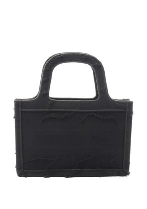 Christian Dior Pre-Owned Book tote canvas handbag - Black