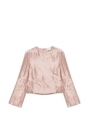 Loulou Nino round-neck blouse - Pink