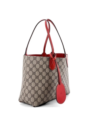 Gucci Pre-Owned Reversible GG Print Leather Small tote bag - Brown