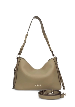 LIU JO braided strap shoulder bag - Neutrals