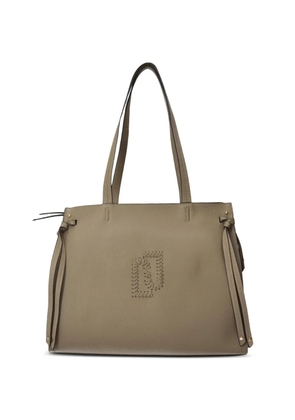 LIU JO embossed shopping bag - Neutrals