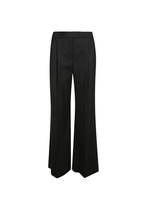 Via Masini 80 blend trousers - Black