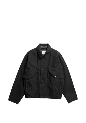 Norse Projects Vandel button-down cotton jacket - Black