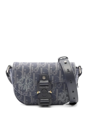 Christian Dior Pre-Owned 2000s mini logo-pattern shoulder bag - Blue