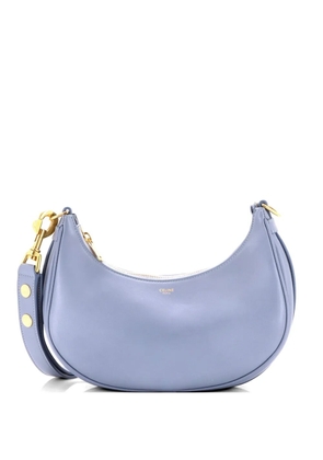 Celine Pre-Owned Ava Strap Bag Leather Medium hobo bag - Blue