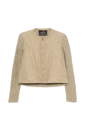 Fabiana Filippi quilted-panel jacket - Green