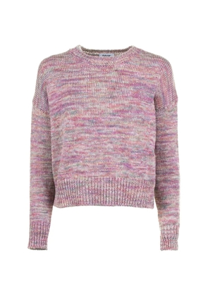Base Milano crew-neck sweater - Pink