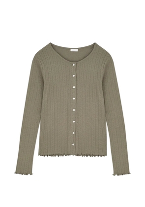 Skall Studio Edie cotton cardigan - Green