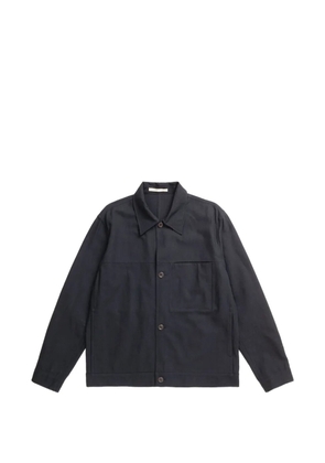 Norse Projects Arresskov Windstopper button-down pocket-detail overshirt - Blue