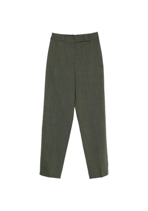 JOSEPH Zen wool trousers - Green
