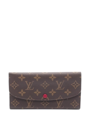 Louis Vuitton Pre-Owned 2016 monogram bifold long wallet - Brown