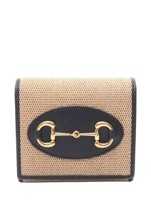 Gucci Pre-Owned 2010s canvas wallet - Neutrals