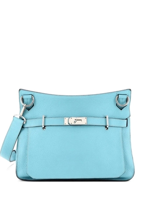 Hermès Pre-Owned Jypsiere Bag Clemence 34 crossbody bag - Blue