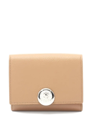 Loewe Pre-Owned 2010s Pebble trifold leather wallet - Neutrals