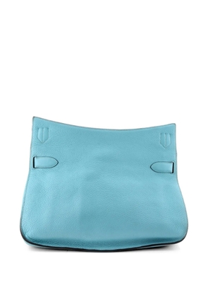 Hermès Pre-Owned Jypsiere Bag Clemence 34 crossbody bag - Blue