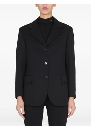 Raf Simons single-breasted blazer - Black