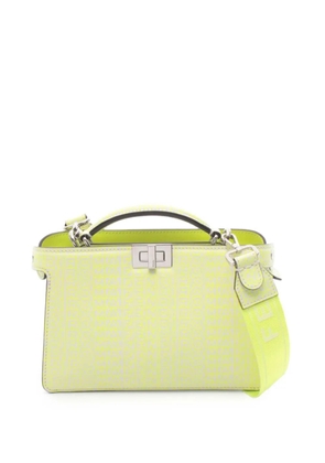 Fendi Pre-Owned 2010-2026 x Marc Jacobs Leather Peekaboo Iseeu XCross satchel - Yellow