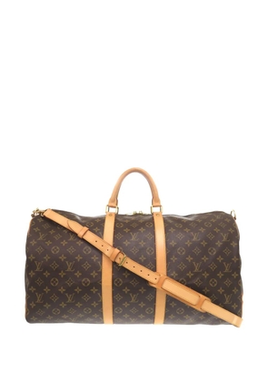 Louis Vuitton Pre-Owned 2003 Monogram Keepall Bandouliere 55 travel bag - Brown